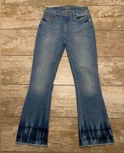 DL1961 Bridget cropped high rise instasculpt bootcut jean