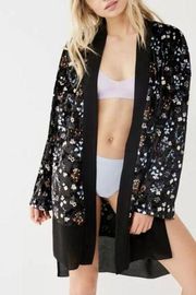 Urban Outfitters Out From Under Starlight Velvet Robe