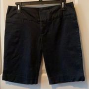 Matty M Black Bermuda Shorts