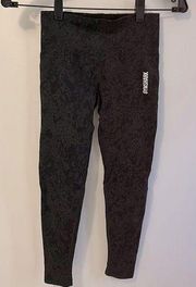 Gymshark  Adapt Black Jacquard Seamless Leggings