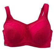 Chantelle 34DD Pink High Impact Convertible Sports Bra 2941