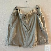 Croft & Barrow Khaki Skort