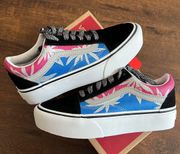 Vans old skool platform size 5.5