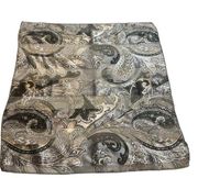 Paisley print handkerchief scarf