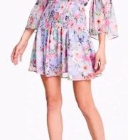 Lost + Wonder Floral Skirt L