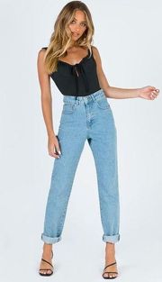 The Ragged Priest Bum Cut Cheeky Jeans-26”-Light Wash