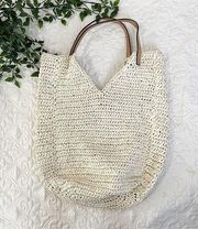 Banana Republic Straw Tote Bag