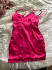 Pink Mini Dress