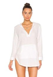 L*SPACE White Caswell Tunic size Small!