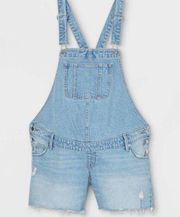 Maternity Jean Shorts - Isabel Maternity by Ingrid & Isabel Light Wash-overalls