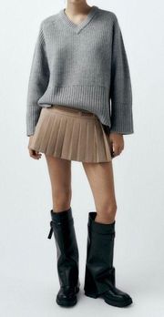 Micro Pleated Skirt