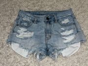 American Eagle COPY -  High Rise Jean shorts size 2