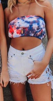 Tie Dye Crop Top