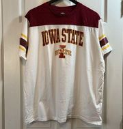 Iowa State University Distressed Collegiate T Shirt - Size 2X