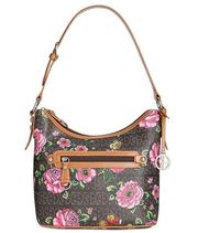 Giani Bernini Signature Rose Handbag Brown