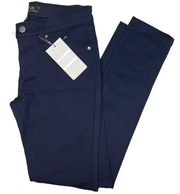 NWT Harmony & Havoc Navy Blue Ponte Knit Pants Size Medium