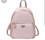 pink backpack