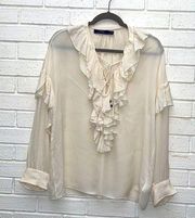 Woman’s polo Ralph Lauren silk blouse