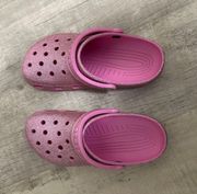 Crocs Pink Sparkle