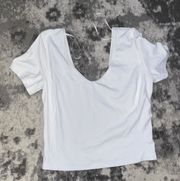 White Align Tshirt