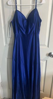 Bright Royal Blue Prom Dress