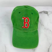 Boston Baseball MLB Red Sox Embroidered Genuine Merchandise Green Hat Cap Small