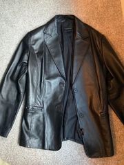 Leather Black Jacket