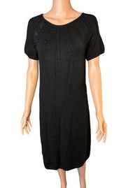 Shift Dress Classic Black Sz Medium