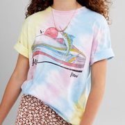 NEW AMERICAN HIGHYWAY BUCKLE ALOHA MAUI DYE TEE L