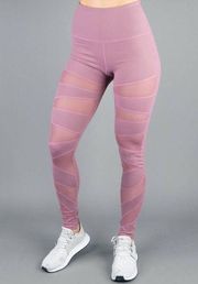 Buff Bunny Pink Anastasia Mauvelous Mesh Leggings