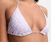 Daisy VDM the Label Marley Lilac  Print Bikini Swim Top. Size XXL. NWT