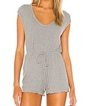 Lovers and Friends Tracey Romper in Heather Grey