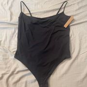 fits everybody cami thong bodysuit XL in onyx