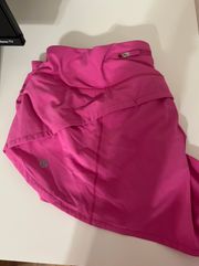 Lululemon Sonic Pink Speed Up Shorts 2.5”