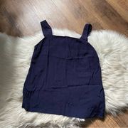 & Other Stories Navy Blue Tank Top