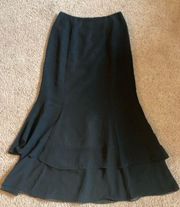 Adrianna Papell Black Evening Wear Size 6