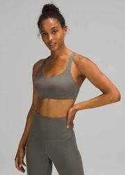 Lululemon Adapt And Align Bra Light Support In Grey Sage