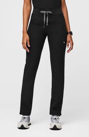 Yola High Waisted Petite Skinny Scrub Pants