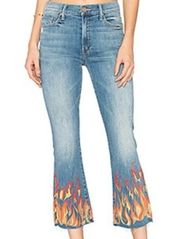 Mother Liar Liar Cropped Frayed Jeans