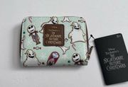 Loungefly The Nightmare Before Christmas Character Cookies Mini Wallet NEW