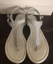 Silver Sandals