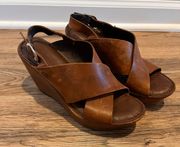 Earthy Brown Sandal Heels