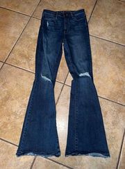 Articles of Society High Waisted Flare Jeans Size 28