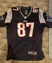 Rob Gronkowski Patriots Blue Jersey