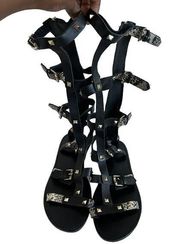 ASH GLADIATOR SANDAL with studs tall size 9.5