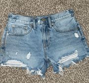 Mid Rise Shorts