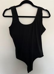 NWT Black  Cut Out Bodysuit - Size Small