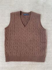 Brown Sweater Vest