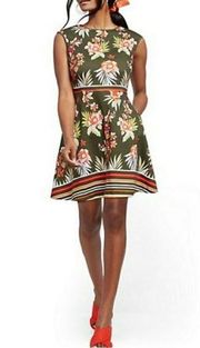 New York & Company floral summer dress size M