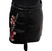 Boom Boom Faux Leather Skirt